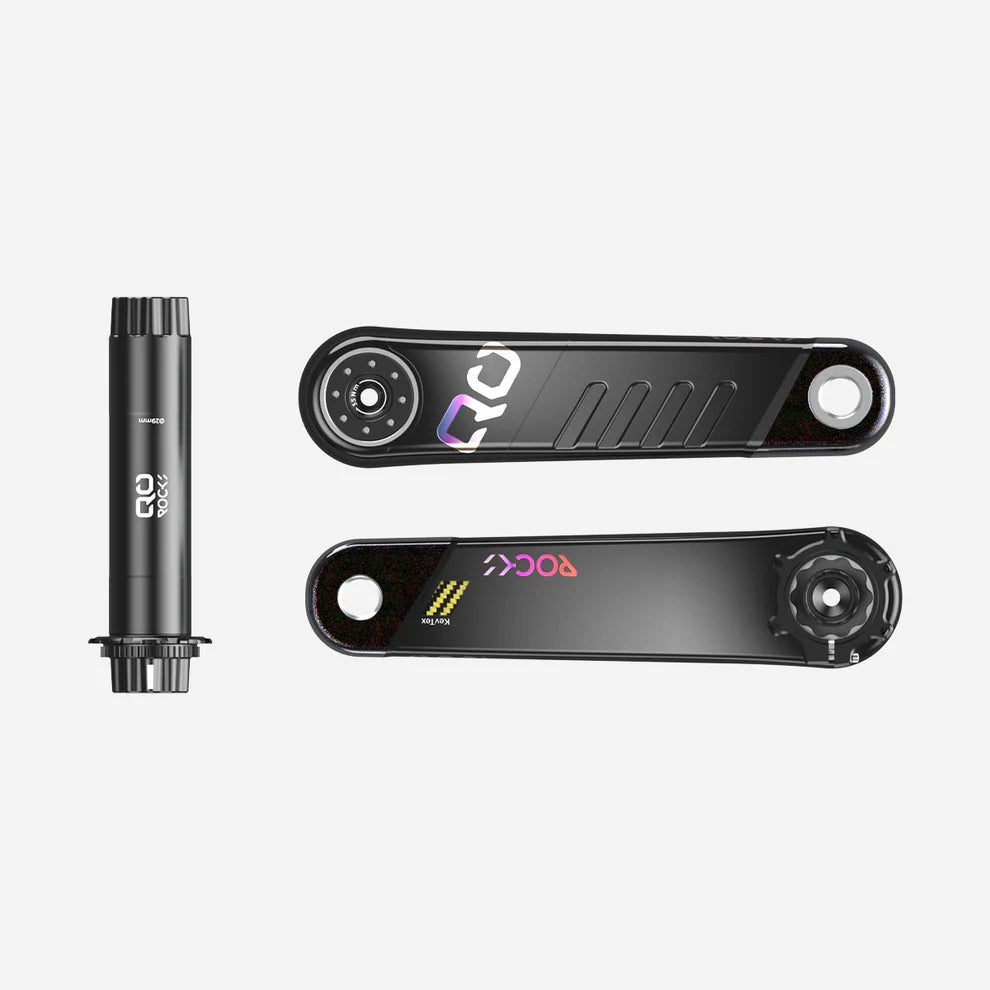 QO ROCKS - MTB Carbon Cranks & Spindle